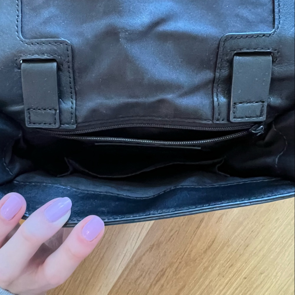 Rebecca minkoff midnighter cross body top handle bag with grommet detail - Picture 5 of 10